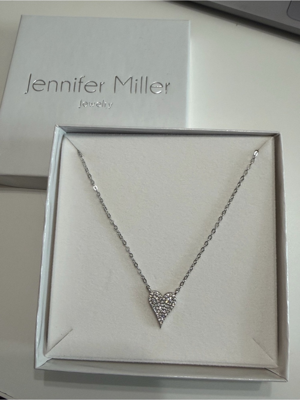 Jennifer Miller small heart necklace